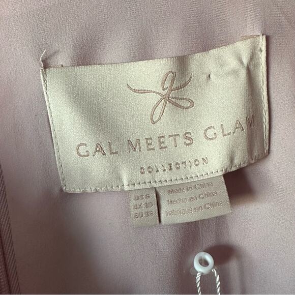 Gal Meets Glam Lindsey Windowpane Plaid Neck Tie Dress NEW - Picture 7 of 10